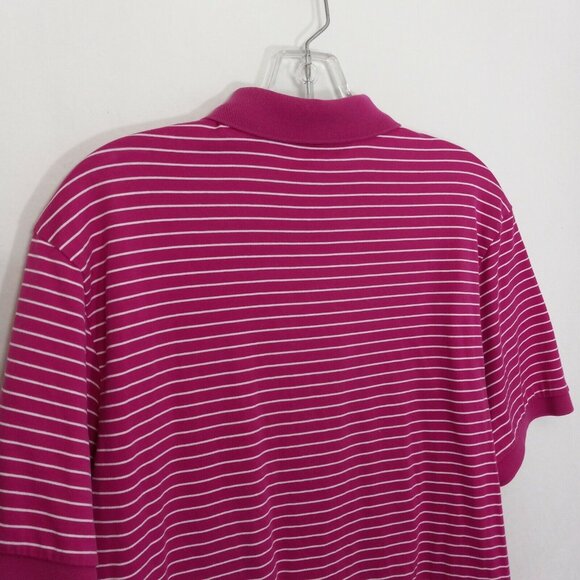 Polo Shirt Men's Medium Golf Ralph Lauren Summer Pima Cotton Pro Fit Pink - Picture 8 of 10